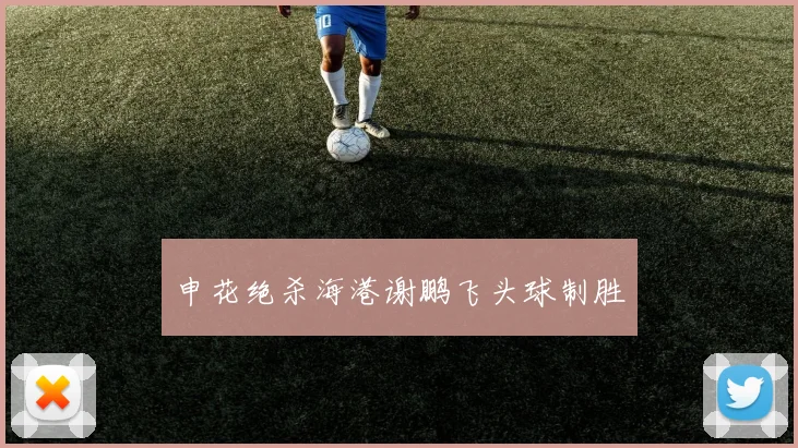 申花绝杀海港谢鹏飞头球制胜